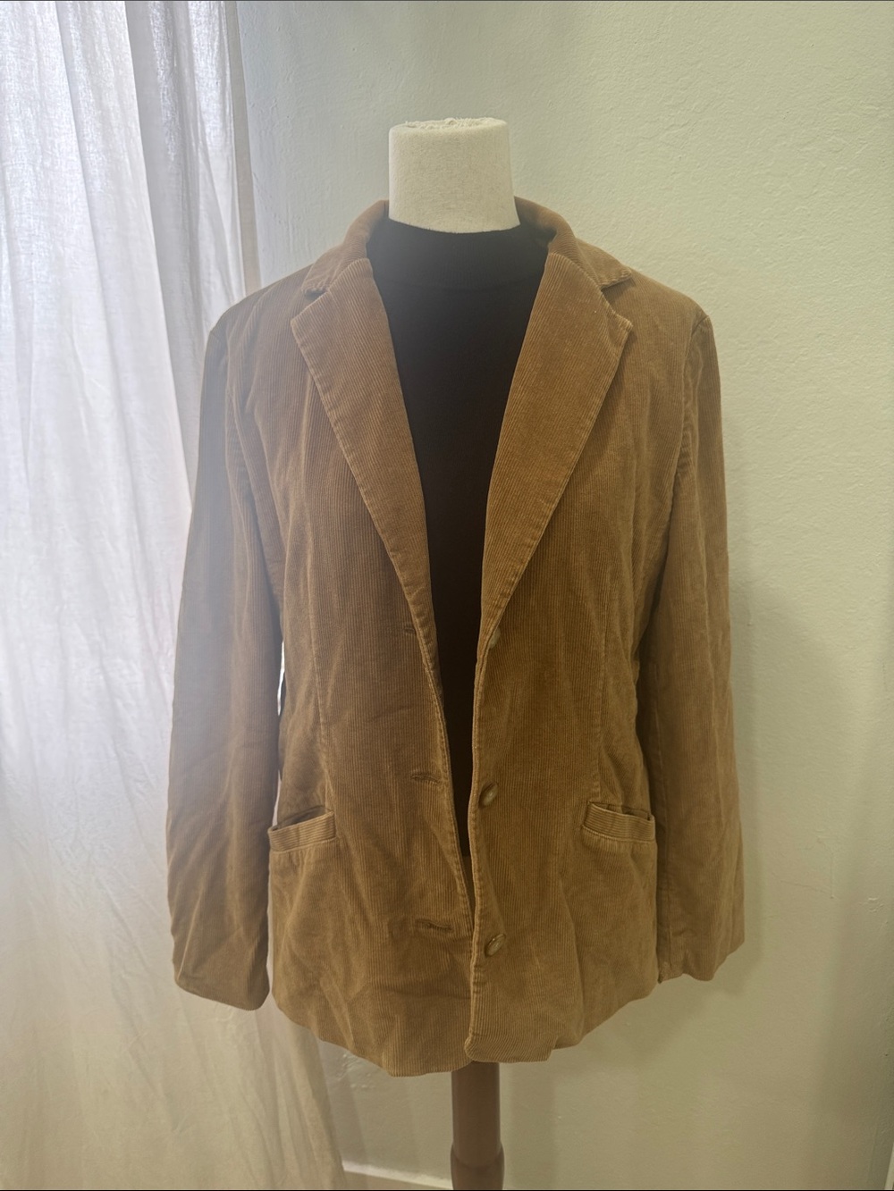 L.L. Bean Brown Corduroy Blazer